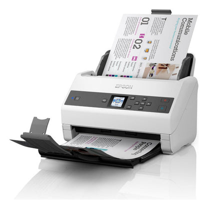 Scanner Epson Ds-970 600x600dpi Color Dúplex Usb Gris/blanco