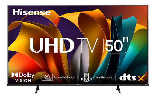 Hisense Smart Tv Led A6nv 50 , 4k Ultra Hd, Negro