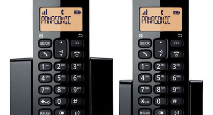 Panasonic Teléfono Kx-tgb112meb Dect, Inalámbrico, Negro