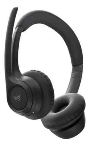 Logitech Audífonos Micrófono Zone 300, Bluetooth Usb-c Negro