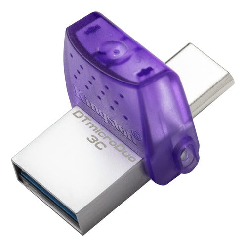 Memoria Usb Kingston Datatraveler Microduo 3c 128gb Usb A/c