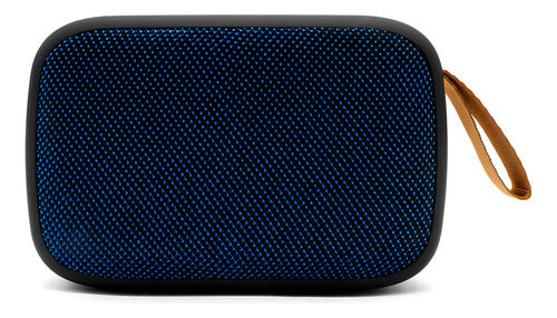 Bocina Bluetooth, Con Radio Fm Y Puerto Usb Brobotix Color Azul