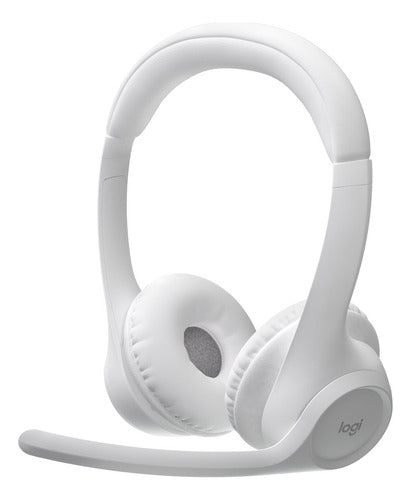 Logitech Audífonos Micrófono Zone 300 Bluetooth Usb-c Blanco