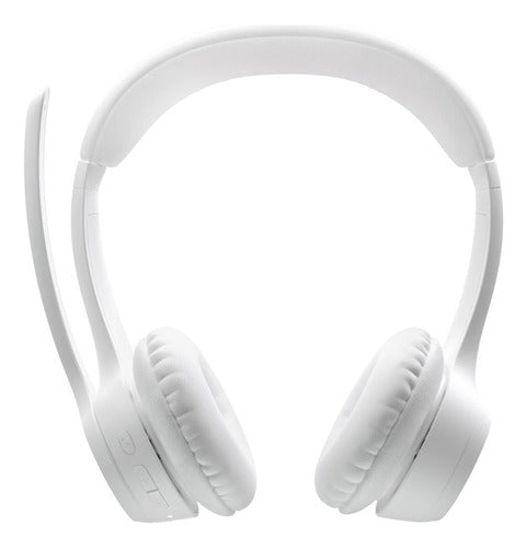 Logitech Audífonos Micrófono Zone 300 Bluetooth Usb-c Blanco