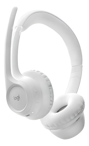 Logitech Audífonos Micrófono Zone 300 Bluetooth Usb-c Blanco