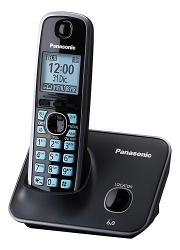 Teléfono Dect Con Pantalla Lcd De 1.8 Color Azul