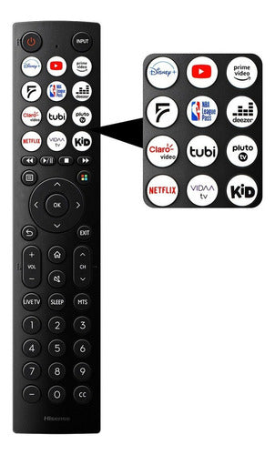 Hisense Smart Tv Led 32a4kv 32 , Hd, Negro 60 Hz 1366x768 Hd