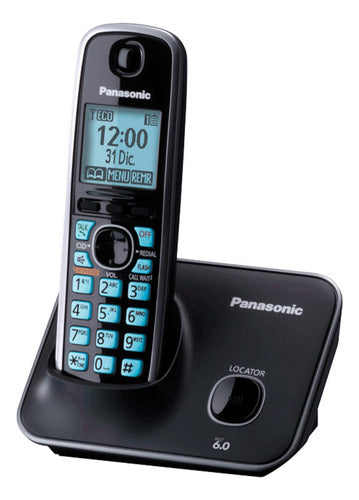Panasonic Teléfono Dect Pantalla Lcd Inalámbrico 2 Auricular