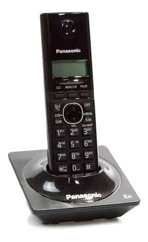 Panasonic Kx-tg1711meb Teléfono Dect 6.0, Inalámbrico, Negro