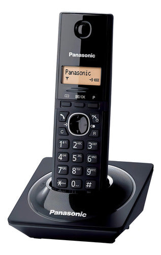 Panasonic Kx-tg1711meb Teléfono Dect 6.0, Inalámbrico, Negro