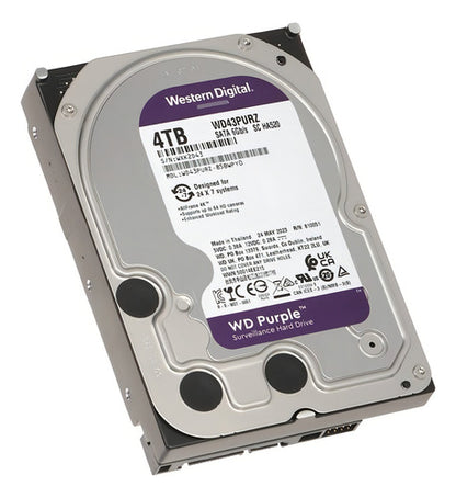 Disco Duro Wd Videovigilancia 4tb 3.5 Sata Purple Wd43purz