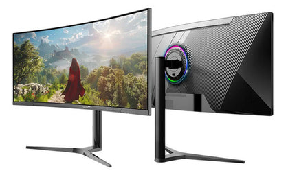 Naceb Monitor Gamer Curvo R1500 Wqhd 34  165hz Hdmi+dp
