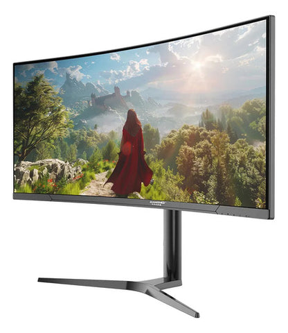 Naceb Monitor Gamer Curvo R1500 Wqhd 34  165hz Hdmi+dp