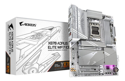 Tarjeta Madre Aorus X870 Aorus Elite Wifi7 Ice Atx Am5 Ddr5