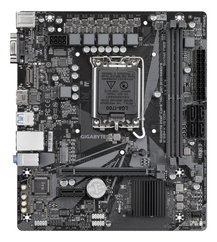 Tarjeta Madre Gigabyte B760m K V2 Ddr4 Lga1700 Micro Atx