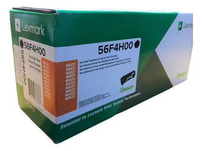 Tóner Lexmark 56f4h00 Negro, 15.000 Páginas 56f4h00