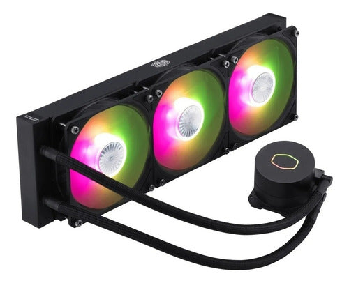 Cpu Water Cooler Master Liquid Ml360l Argb V2 Gamer Acuario