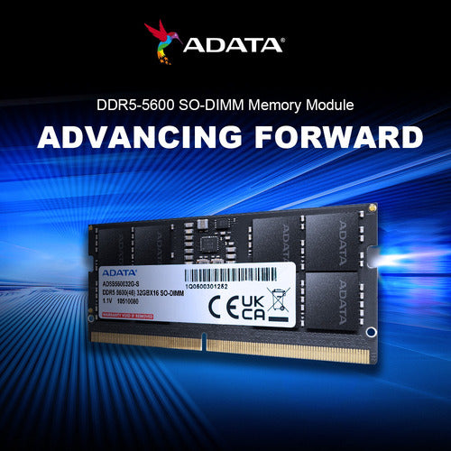 Adata Memoria Ram Sodimm 32gb, Ddr5, 5600 Mhz