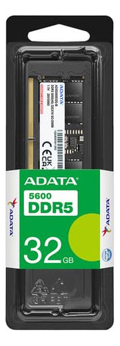 Adata Memoria Ram Sodimm 32gb, Ddr5, 5600 Mhz