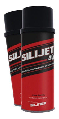 Aditivo Limpiador Silimex 40 Lubricar/limpiar 454 Ml Negr /v