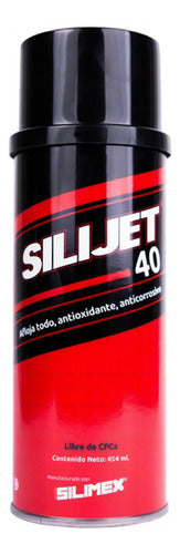 Aditivo Limpiador Silimex 40 Lubricar/limpiar 454 Ml Negr /v