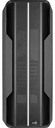 Gabinete Aerocool Splinter Duo Ventana Argb Midi-tower 3vent Negro