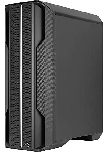 Gabinete Aerocool Splinter Duo Ventana Argb Midi-tower 3vent Negro