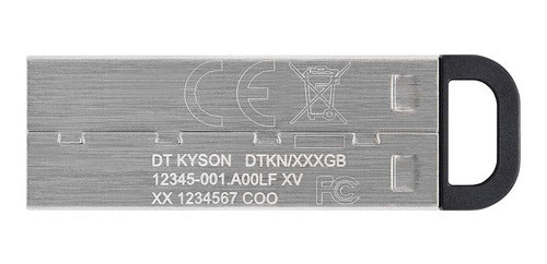 Memoria Usb Kingston Datatraveler Kyson, 128gb Usb 3.2 Plata