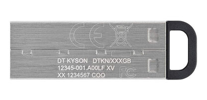 Memoria Usb Kingston Datatraveler Kyson, 128gb Usb 3.2 Plata