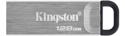 Memoria Usb Kingston Datatraveler Kyson, 128gb Usb 3.2 Plata
