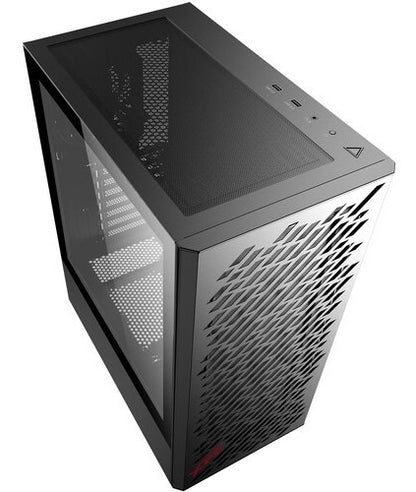 Gabinete Xpg Valor Air Con Ventana, Midi-tower 4 Vent, Negro