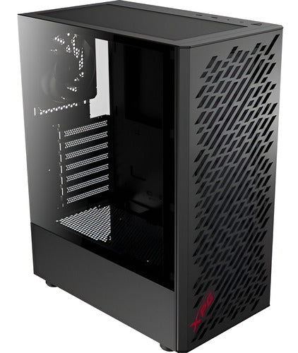 Gabinete Xpg Valor Air Con Ventana, Midi-tower 4 Vent, Negro
