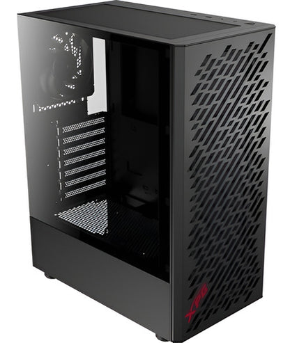 Gabinete Xpg Valor Air Con Ventana, Midi-tower 4 Vent, Negro