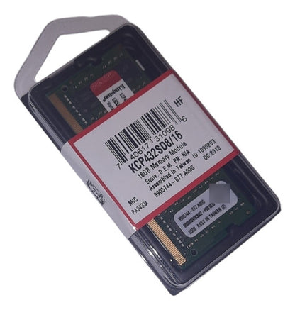 Memoria Ram Kingston Kcp432sd8/16 Ddr4, 3200mhz 16gb So-dimm