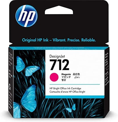 Cartucho Hp 712 Magenta 29ml 3ed68a T210 T230 T250 T630 T650