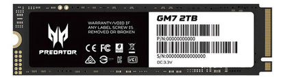 Ssd Acer Gm7 Nvme, 2tb, Pci Express 4.0, M.2 Bl.9bwwr.119