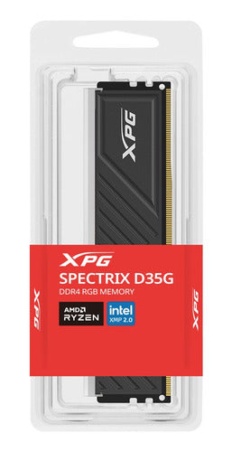 Memoria Ram Xpg Spectrix D35g Rgb Ddr4, 3200mhz, 8gb Xmp