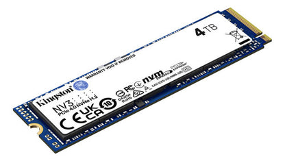 Ssd Kingston Nv3 Nvme, 4tb M.2 6000 Mb/s Lectura Pci E 4.0