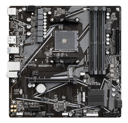 Tarjeta Madre Gigabyte Micro Atx B550m K Am4 Hdmi 128gb Ddr4