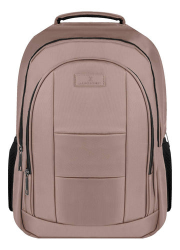 Perfect Choice Mochila Comfort Para Laptop 15.6  - 17' Taupe