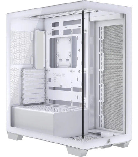 Gabinete Corsair Icue Link 3500x Rgb, Midi-tower Blanco