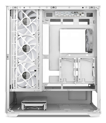 Gabinete Ak6 Rgb C-ak6w - Atx Color Blanco