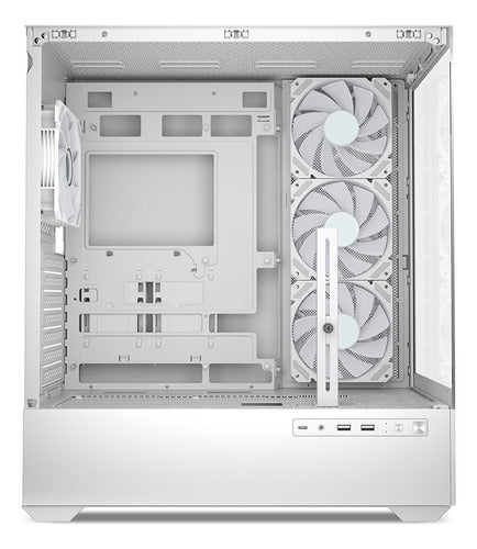 Gabinete Ak6 Rgb C-ak6w - Atx Color Blanco