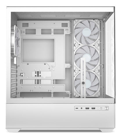 Gabinete Ak6 Rgb C-ak6w - Atx Color Blanco