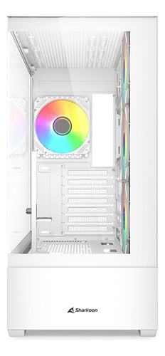 Gabinete Ak6 Rgb C-ak6w - Atx Color Blanco