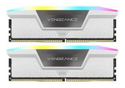 Kit Memoria Ram Corsair Rgb Ddr5 4800mhz 64gb 2x32gb Blanco