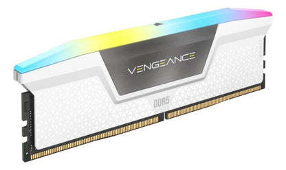 Kit Memoria Ram Corsair Rgb Ddr5 4800mhz 64gb 2x32gb Blanco