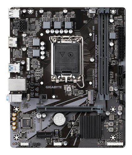 Tarjeta Madre Gigabyte Micro-atx H610m K H610  64gb Ddr4
