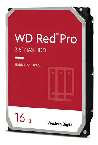 Disco Duro Nas  Wd Red Pro 3.5' 16tb Sata Iii 7200rpm