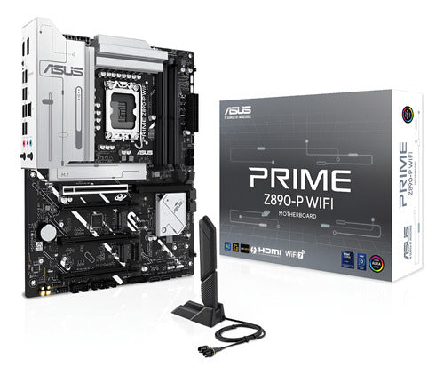 Tarjeta Madre Asus Prime Z890-p, Atx Intel 192gb Ddr5, Hdmi